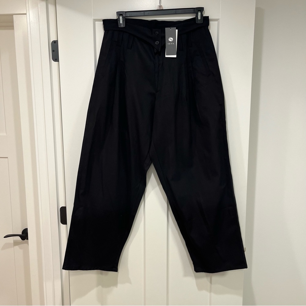 Seta NWT 3XL Black Artisan Twill Pants